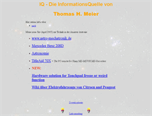 Tablet Screenshot of iq-tm.de